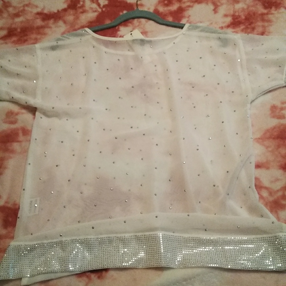 Grayse Silver Studded Top - Picture 8 of 10